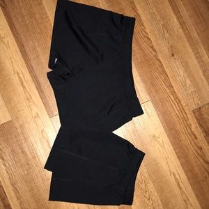 Volleyball- cut spandex shorts